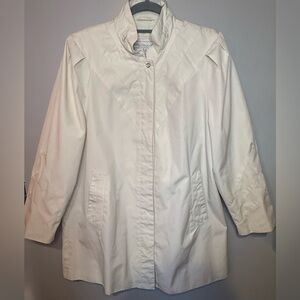 Mulberry Off-White Trench Coat